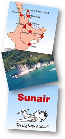 Gt BARRIER - Sunair flights