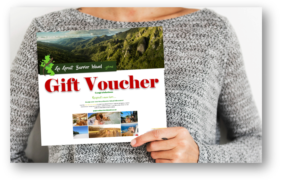 Go Great Barrier Island - Gift Vouchers
